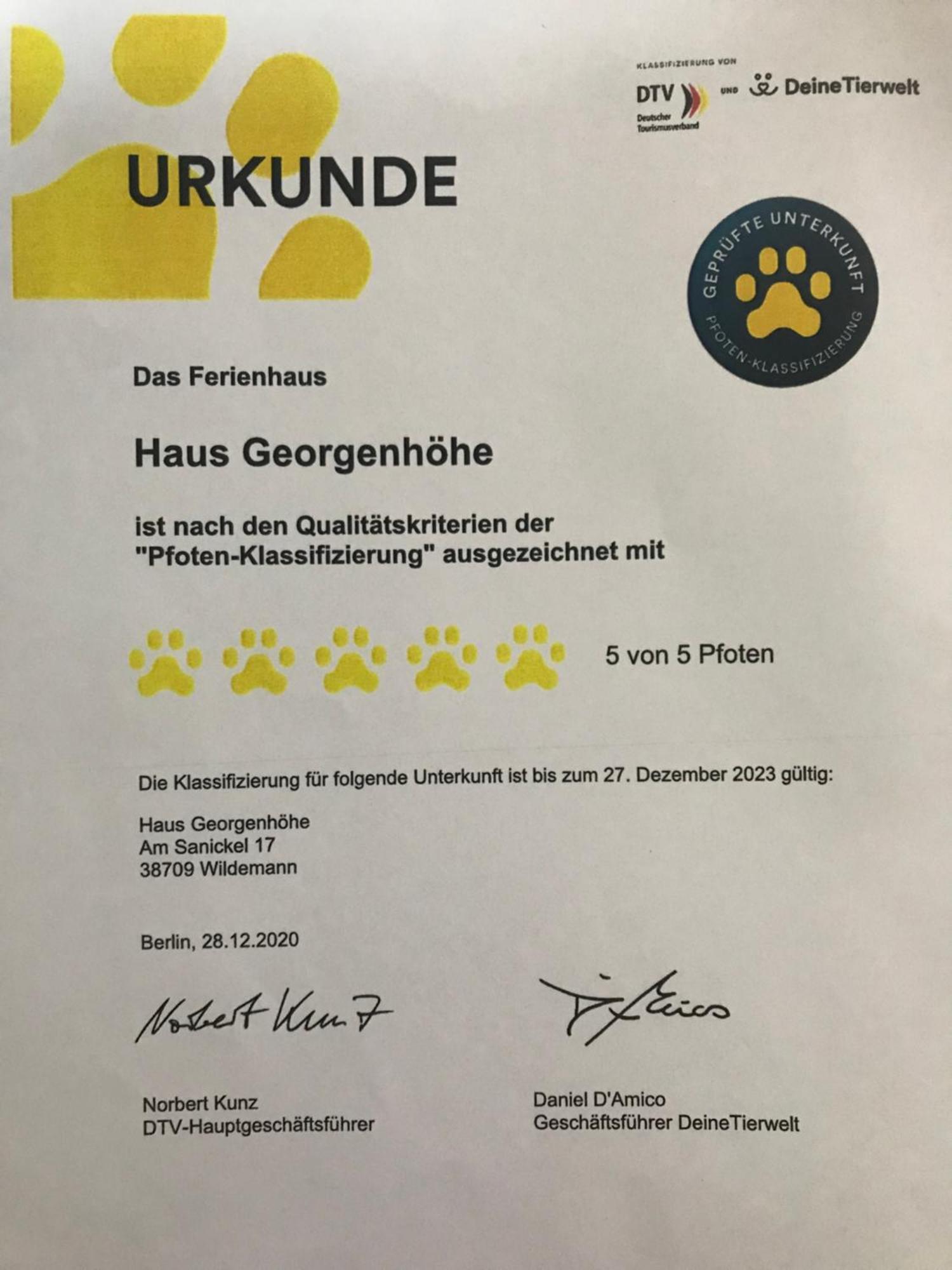Haus Georgenhoehe Wildemann Esterno foto